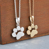 Paw Footprints Necklace