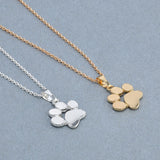 Paw Footprints Necklace