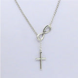 Infinity Cross Necklace