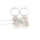 Daddy's Girl Mama's World Necklaces - Key Chains