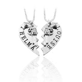 2 Piece THELMA & LOUISE Pendant Necklaces