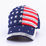 'Merica Rhinestone Baseball Cap