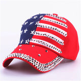 'Merica Rhinestone Baseball Cap