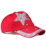 Rhinestone Star Baseball Cap