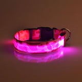 Camouflage Lighted Dog Collar