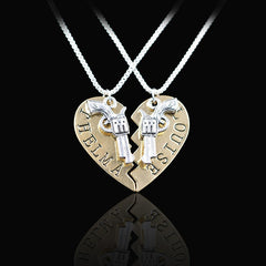 2 Piece THELMA & LOUISE Pendant Necklaces