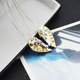 2 Piece THELMA & LOUISE Pendant Necklaces