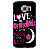 Love My Grandkids To The Moon And Back Cell Phone Case