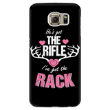 He's Got the Rifle I've Got the Rack Cell Phone Case