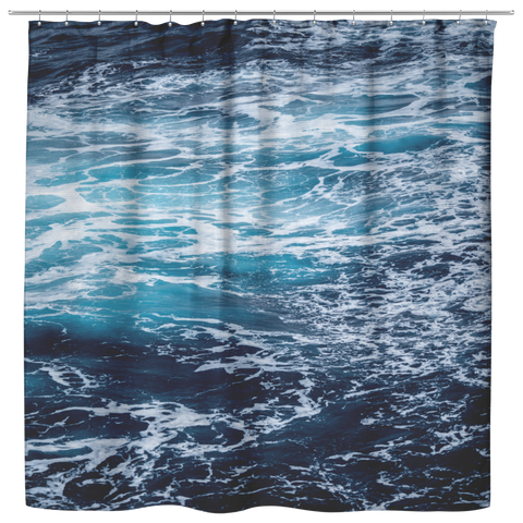 Ocean Blue Shower Curtain