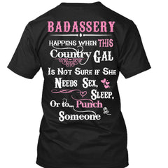 Badassery Country Tee