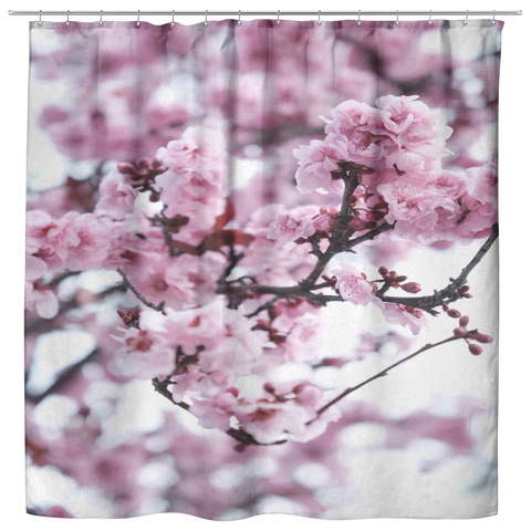 Cherry Blossom Shower Curtain